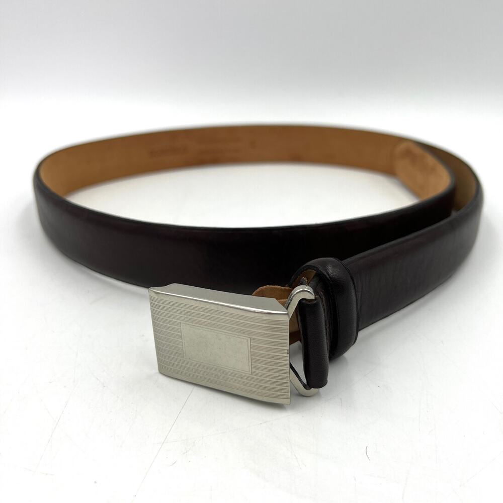 Bonobos Leather Belt Brown